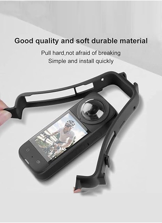 Fazza - Protective Frame for Insta360 ONE X3, with Cold Shoe Mount, Weight Only 45G - Image 1