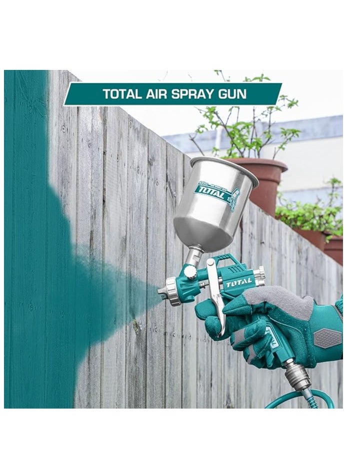 TOTAL Air Spray Gun 400cc, 1.5mm Nozzle, Base Coat Spraying, Multiple Connectors, Operating Pressure 3-4 Bar, for Auto, Industrial, and Home Use - pzsku/ZE33FFEEA1382DB527C0CZ/45/_/1735142222/e3e682f8-145b-40c8-8937-3da85b32d703