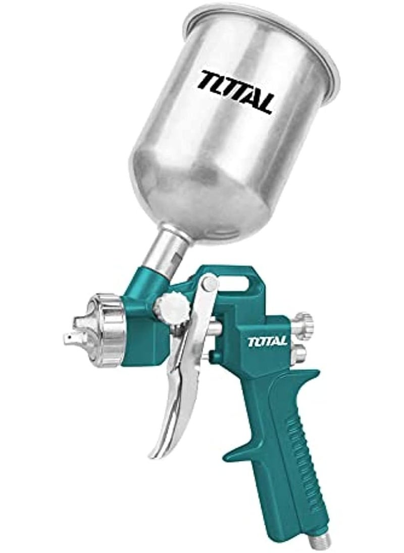 TOTAL Air Spray Gun 400cc, 1.5mm Nozzle, Base Coat Spraying, Multiple Connectors, Operating Pressure 3-4 Bar, for Auto, Industrial, and Home Use - pzsku/ZE33FFEEA1382DB527C0CZ/45/_/1735142264/662197a0-ea5c-46b8-8dab-2a1cd94c339d