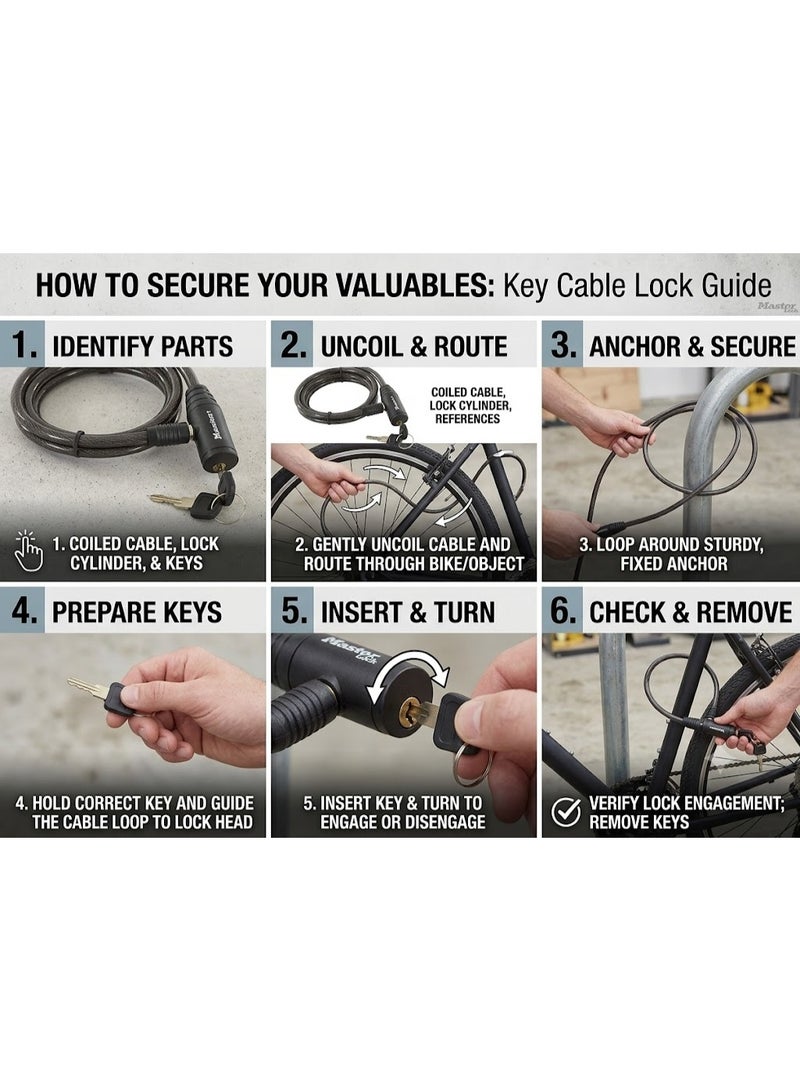 Matrix Mtx Multipurpose Cable Lock - Image 2