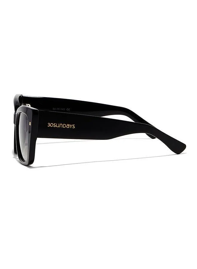 30Sundays 30Sundays MAREN,Women Sunglasses, Cat Eye Sunglasses, UV Protection: UV400 (Black,Gray)