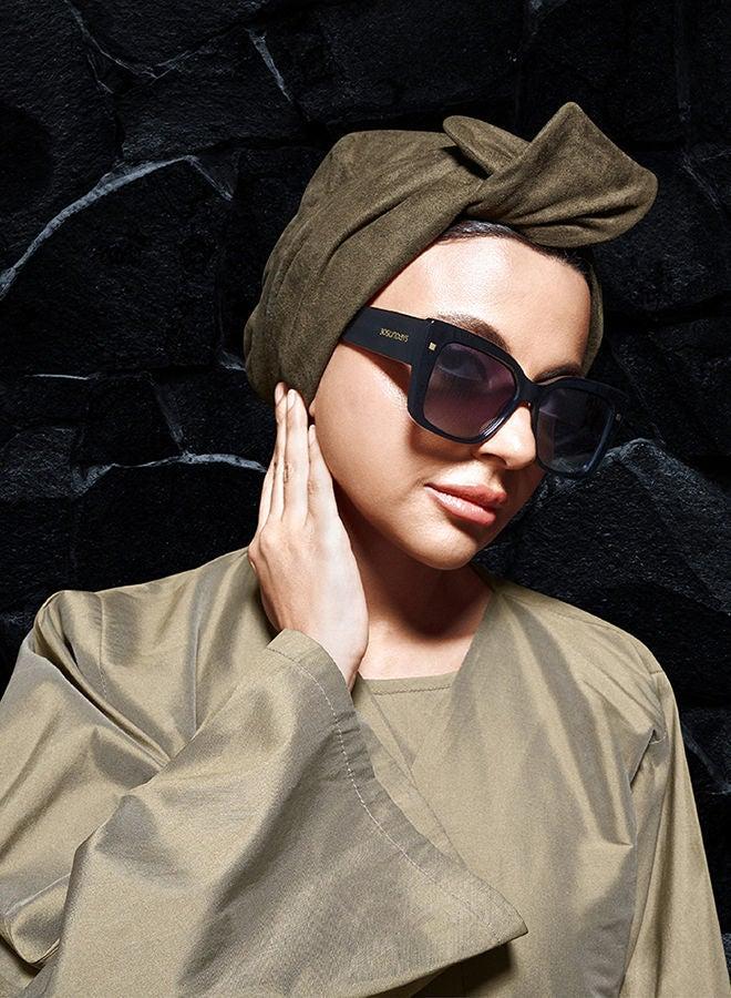 30 سندايز نظارات شمسية نسائية  بعيون القطة، حماية من الأشعة فوق البنفسجية  أسود، رمادي - Image 2