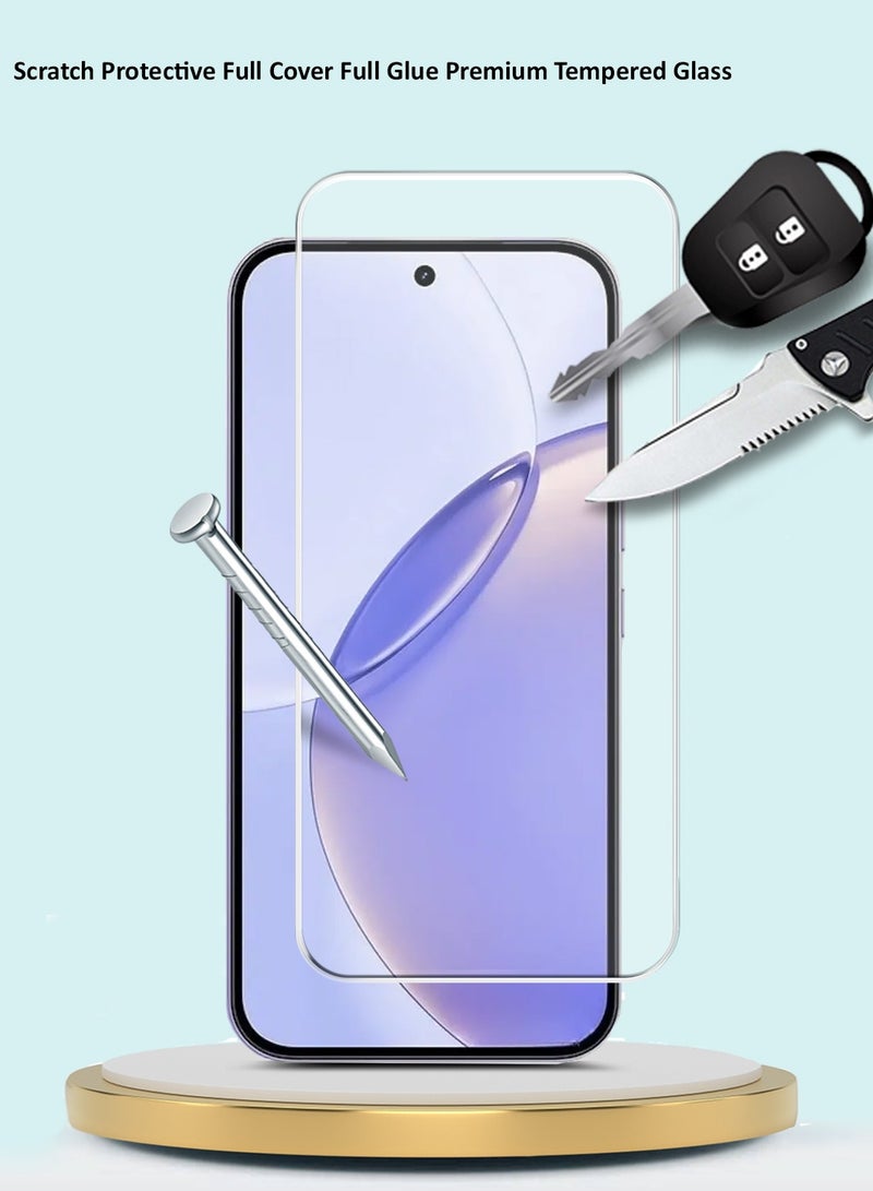 GMAX Realme 16 Pro 5G 2026 GMAX Premium Series Curved Edges 9H 2.5D Tempered Glass Screen Protector - Clear - Image 5