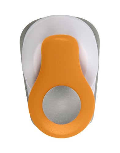 Fiskars Medium Lever Punch Circle Plastic WhiteOrange - Image 3