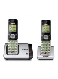 Vtech Cs6719-2 2-Handset Expandable Cordless Phone With Caller Id/Call Waiting, Handset Intercom And Backlit Display/Keypad, Silver