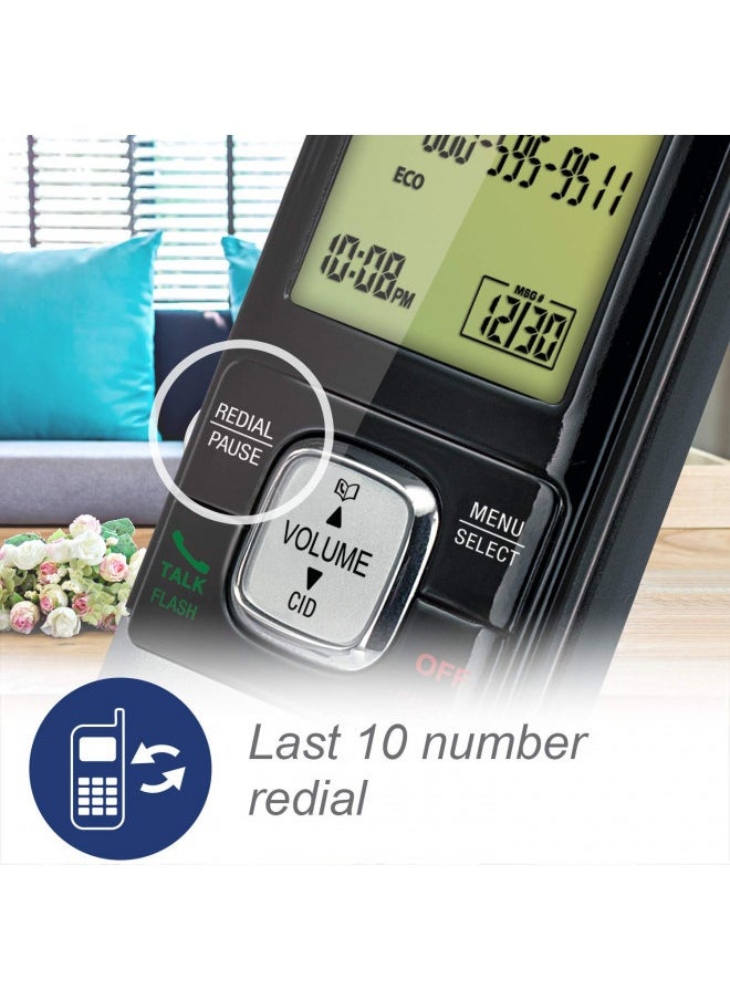 vtech - Vtech Cs6719-2 2-Handset Expandable Cordless Phone With Caller Id/Call Waiting, Handset Intercom And Backlit Display/Keypad, Silver - Image 1