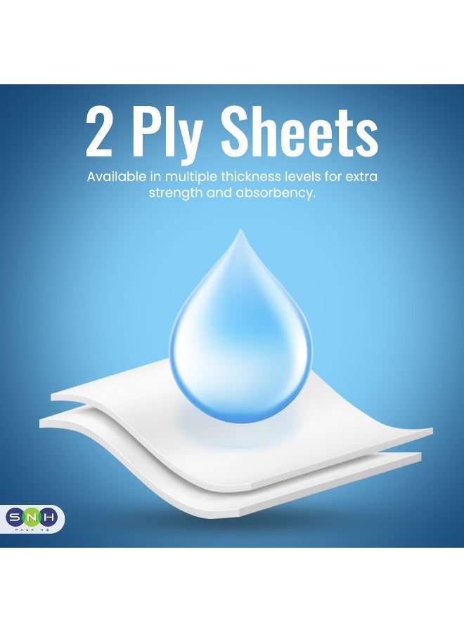 إس إن إتش باكينج مناديل وجه SNH باكينغ الفجر – 200 ورقة × طبقتين، مناديل بيضاء فائقة النعومة | جودة فاخرة للراحة والعناية اليومية – عبوة من 30 علبة - Image 4