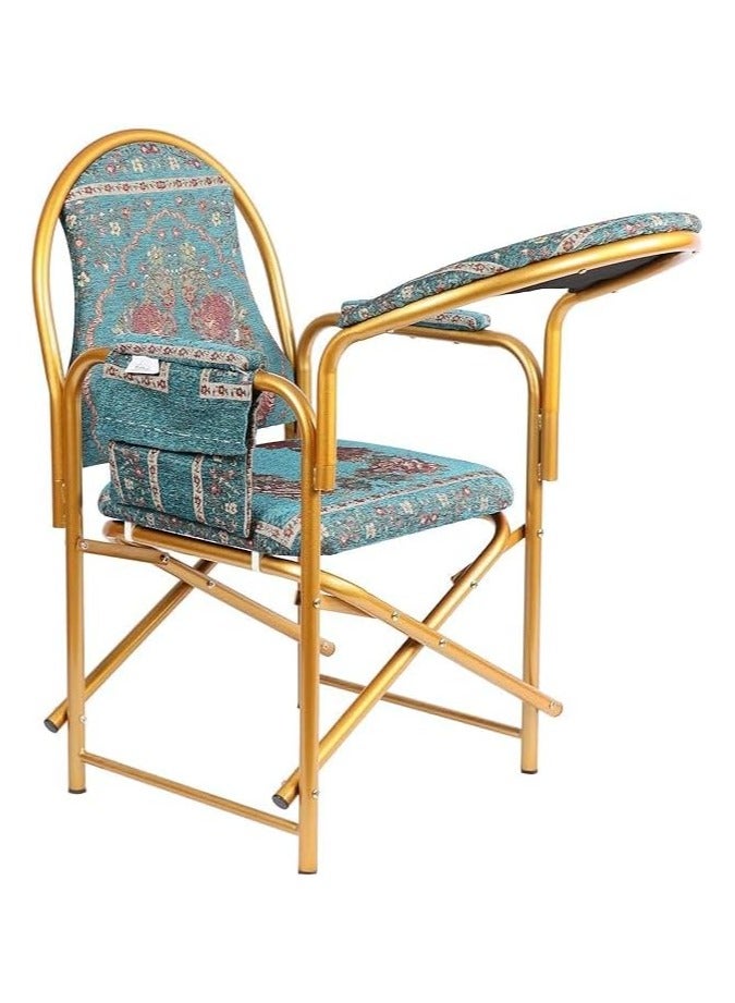 REBENUO Lightweight prayer chair suitable for the elderly blue color  - Image 1