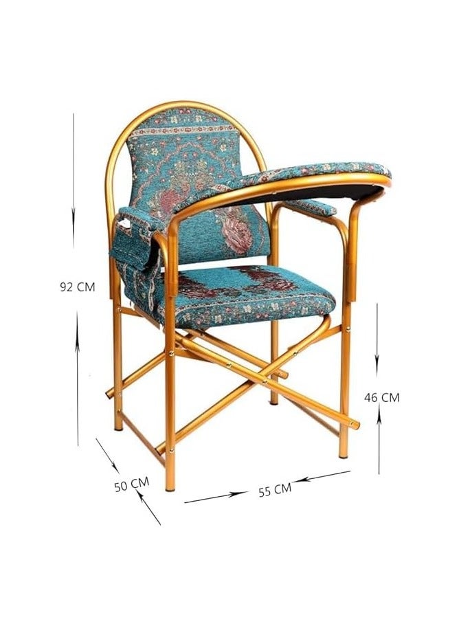 REBENUO Lightweight prayer chair suitable for the elderly blue color  - Image 5