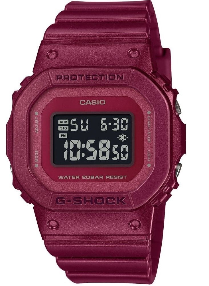 كاسيو ساعة جي شوك النسائية GMD-S5600RB-4DR - Image 1