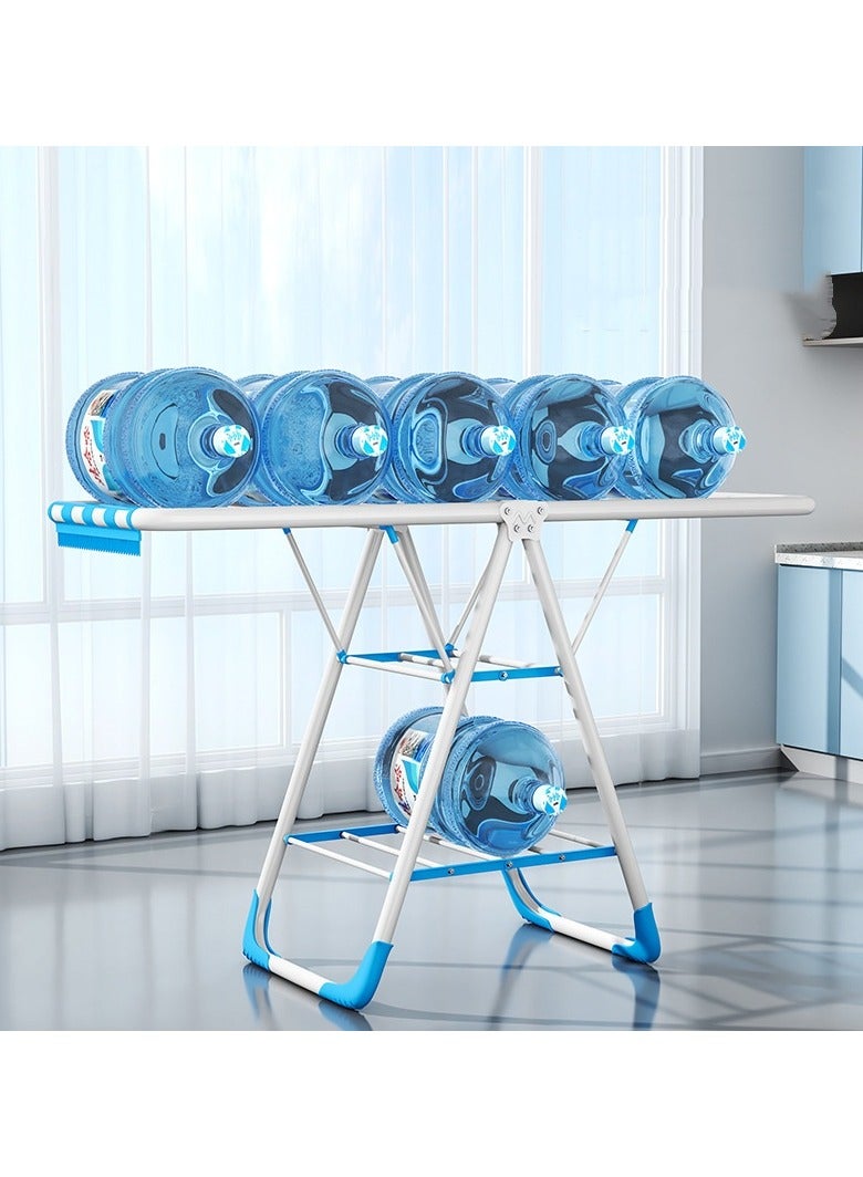 Clothes drying rack floor folding wing-shaped household clothes drying pole - Image 3