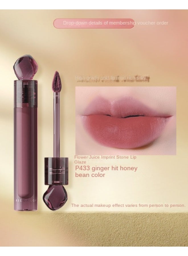intense Impression Lip Glaze Stone Velvet Matte Lip Mud Long-lasting Color - Image 2