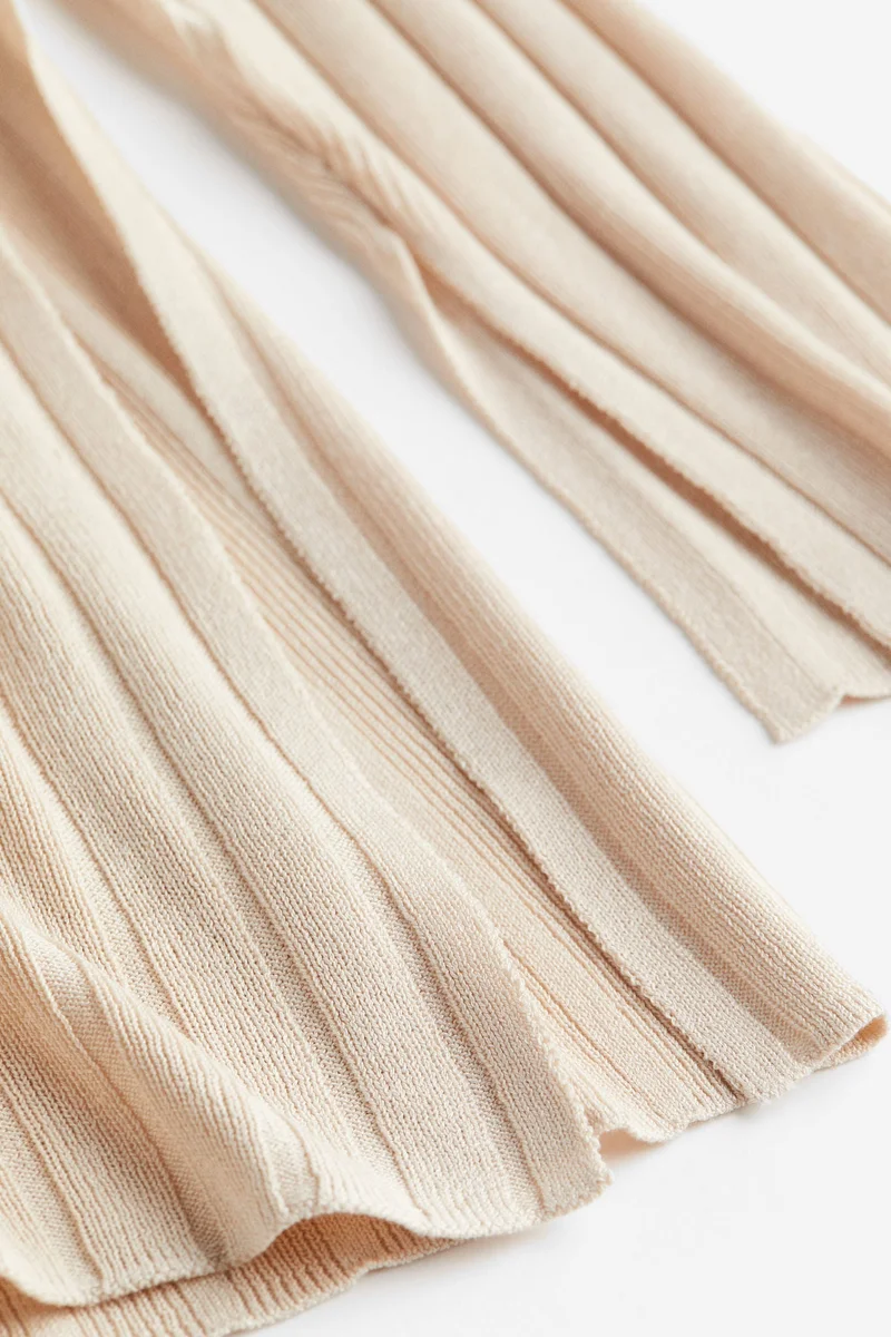 H&M Ribbed Viscose Blend Top