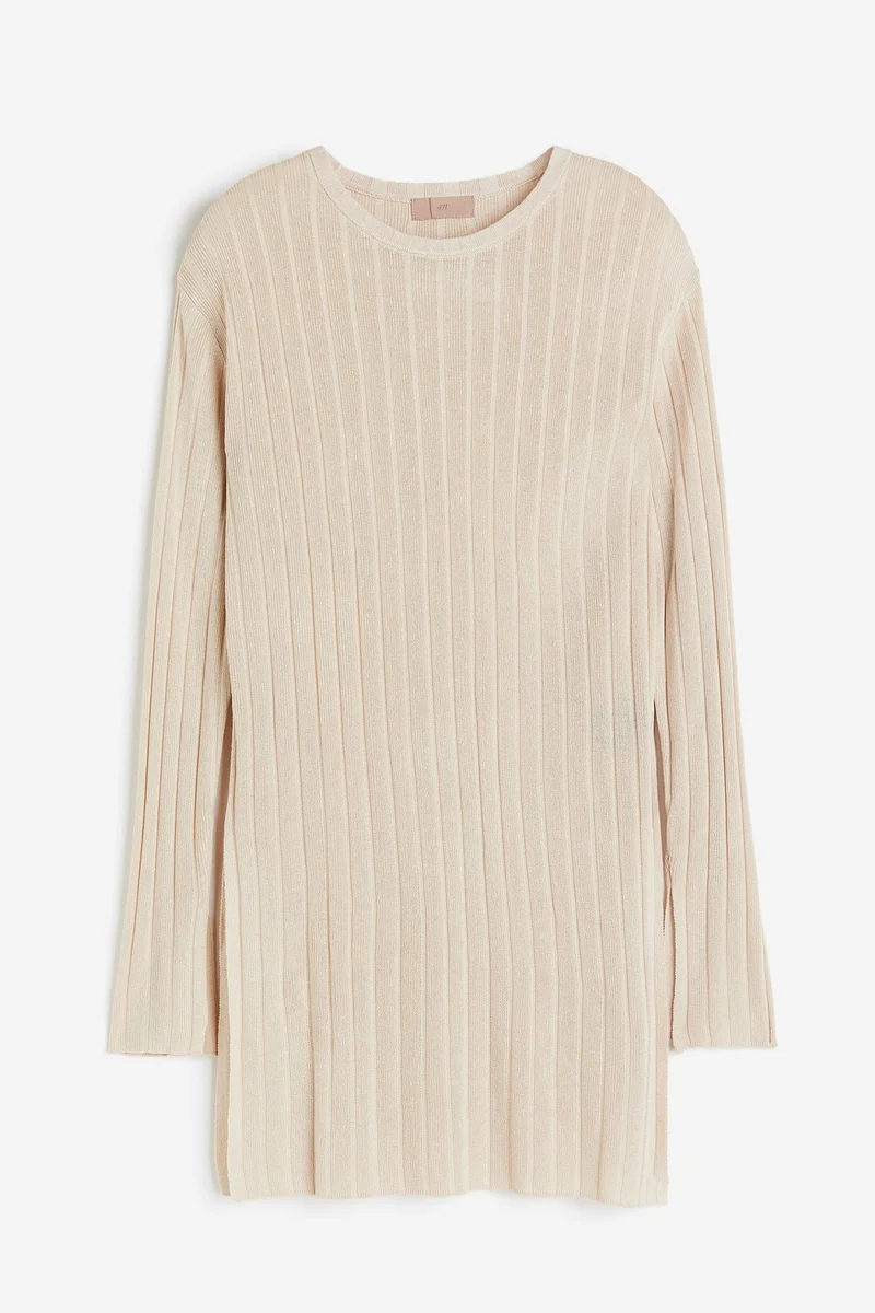 H&M Ribbed Viscose Blend Top