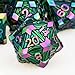 ORIFANTOU 7PCS Metal DND Dice Set with Box Debris RPG Red D and D Dice for use with DD Tabletop Games Role Playing Game Polyhedral Dice Set D20 D12 D10 D8 D6 D4 - Image 2