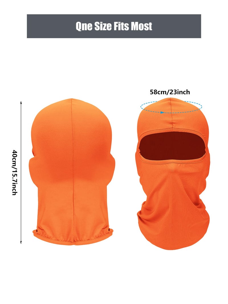 SATINIOR 6 Pcs Ski Mask Cover Balaclava Full Face Mask Summer Face Cover UV Windproof Balaclava for Men Women Outdoor Sports(Multicolor,Classic Style) - Image 2