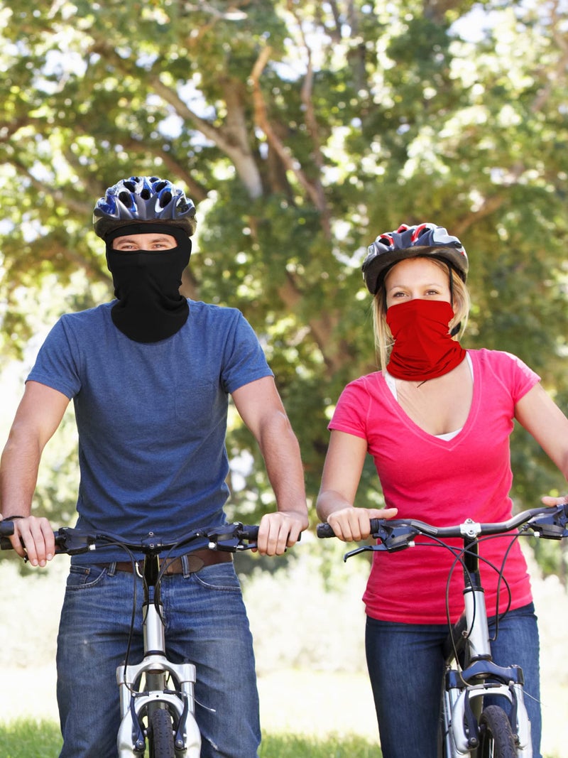 SATINIOR 6 Pcs Ski Mask Cover Balaclava Full Face Mask Summer Face Cover UV Windproof Balaclava for Men Women Outdoor Sports(Multicolor,Classic Style) - Image 4