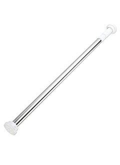 Lavish 2 Pcs Adjustable No Drill Tension Rod Curtain Shower Rod, 39.4 Inch-78.7 Inch  - Image 2