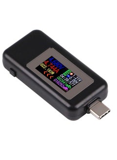 Excefore Type-C USB Power Meter Testers, USB C Current and Voltage Bidirectional Tester, Ammeter 0-5A Voltmeter 4-30V, USB-C Charger Safety Tester, Digital Color LCD Display Multimeter, Amp Volt Detector  - Image 1