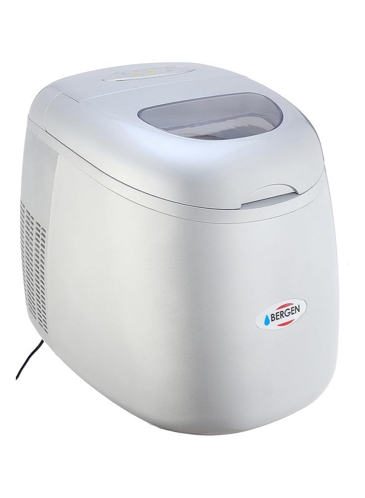 بيرغن ماكينة صنع الثلج موديل ZB-01 بلون فضي معدني من بيرجن - Image 1