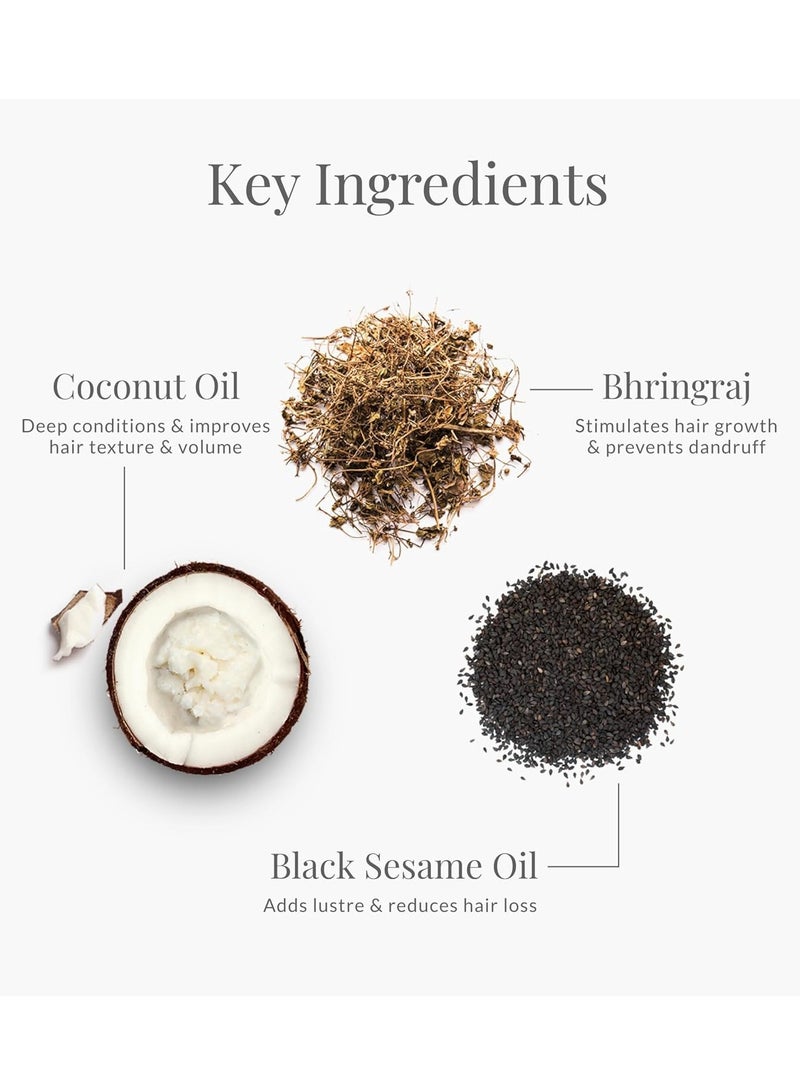 فورست اسينشالز زيت تدليك الرأس بالأعشاب المعززة بالأيورفيدا بهرينجراج - Image 4