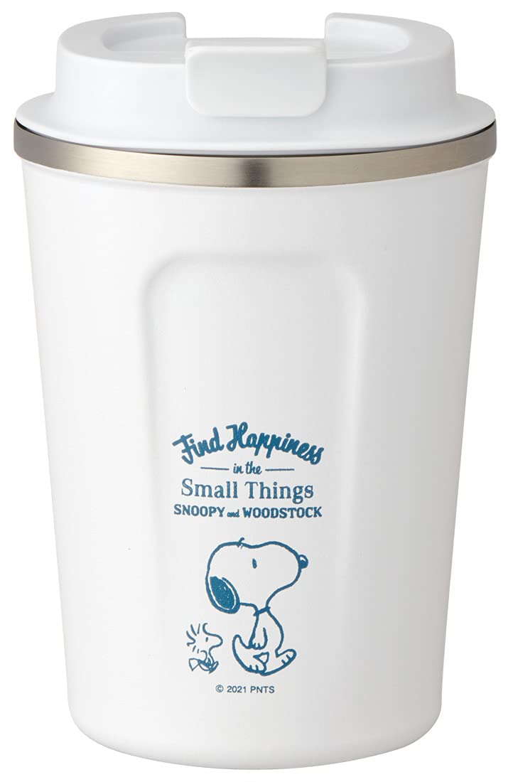 Skater STBC3F-A Vacuum Stainless Steel Insulated Coffee Tumbler S 11.8 fl oz (350 ml) Snoopy 21 Peanuts - Image 1