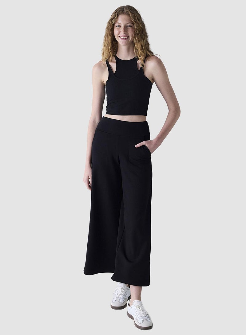 Penti Wide Leg Elasticated Pants With Pockets - Image 1