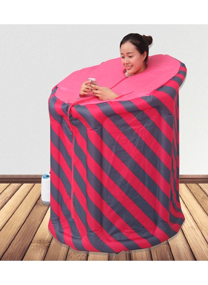 DubaiGallery - Inflatable Portable Sauna Sweat Box 2L 1000W Fumigation Sauna Suit Sweat Box Sauna Box Household Sauna Room - Image 1