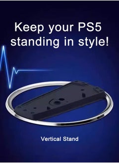S-Color حامل عمودي لوحدات تحكم PS5 - ملحقات قاعدة بلاي ستيشن 5 سليم  - Image 2
