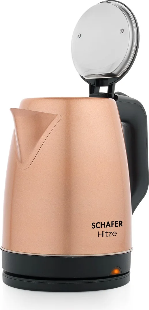 Schafer Hitze Stainless Steel Kettle-Rosegold