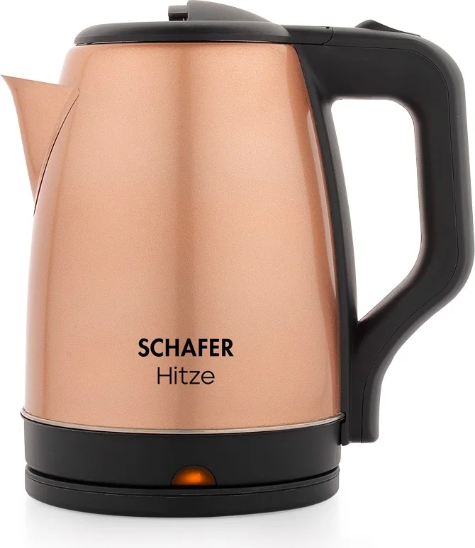 Schafer Hitze Stainless Steel Kettle-Rosegold