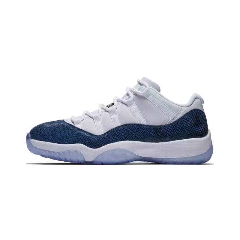 Foreign Trade Aj11 Concord Classic Black and White Running Shoes, Full Star Pattern, High-Top Basketball Shoes, Sports Shoes - Image 1