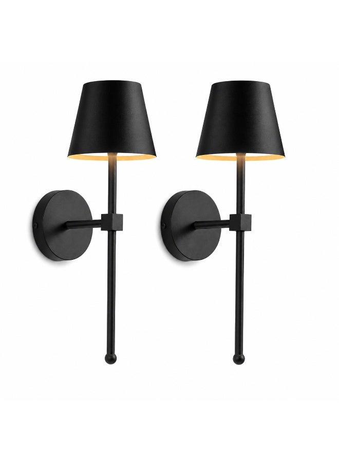 واميت مصباح جداري LED ذكي (قطعتين) لاسلكي وقابل للشحن، إضاءة ليلية منخفضة استهلاك الطاقة للمنزل، مثالي للممرات والحمامات وغرف النوم، تصميم عصري سهل التركيب بدون أسلاك - Image 1