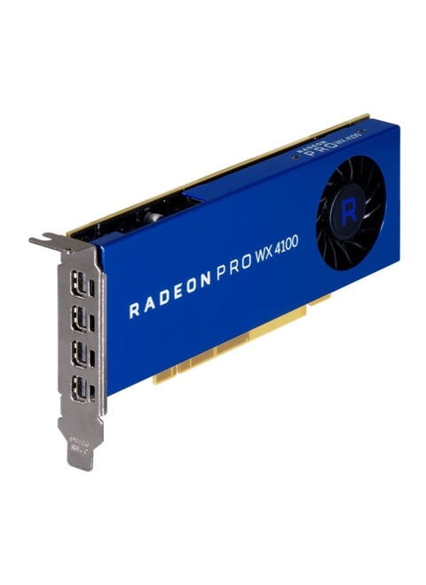 "AMD Radeon Pro WX4100 Graphics Card - 4GB GDDR5, PCIe 3.0, Professional Performance"