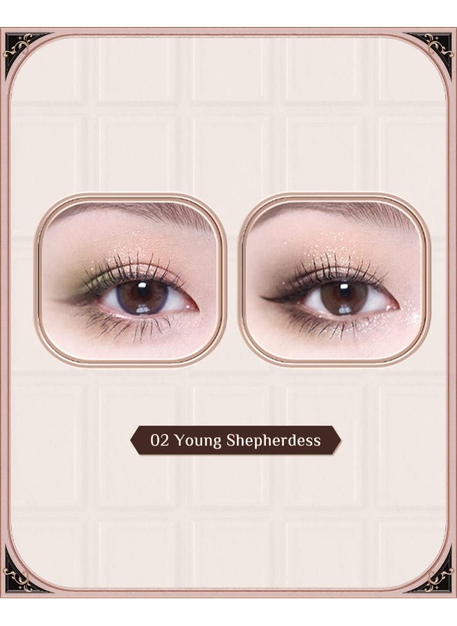Flower Knows - Chocolate Wonder-Shop Eight-Color Eyeshadow Palette 02 Young Shepherdess - Image 1