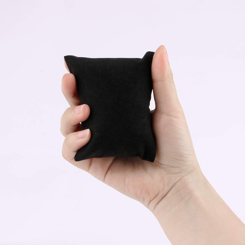 sdoot Watch Pillow, Velvet Watch Pillows for Box Bracelet Watch Pillow 20 Packs, Small Black Velvet Pillow 3.34'' x 2.95'', Jewelry Display Pillow Bracelet Bangle Cushions for Gift Box - Image 4