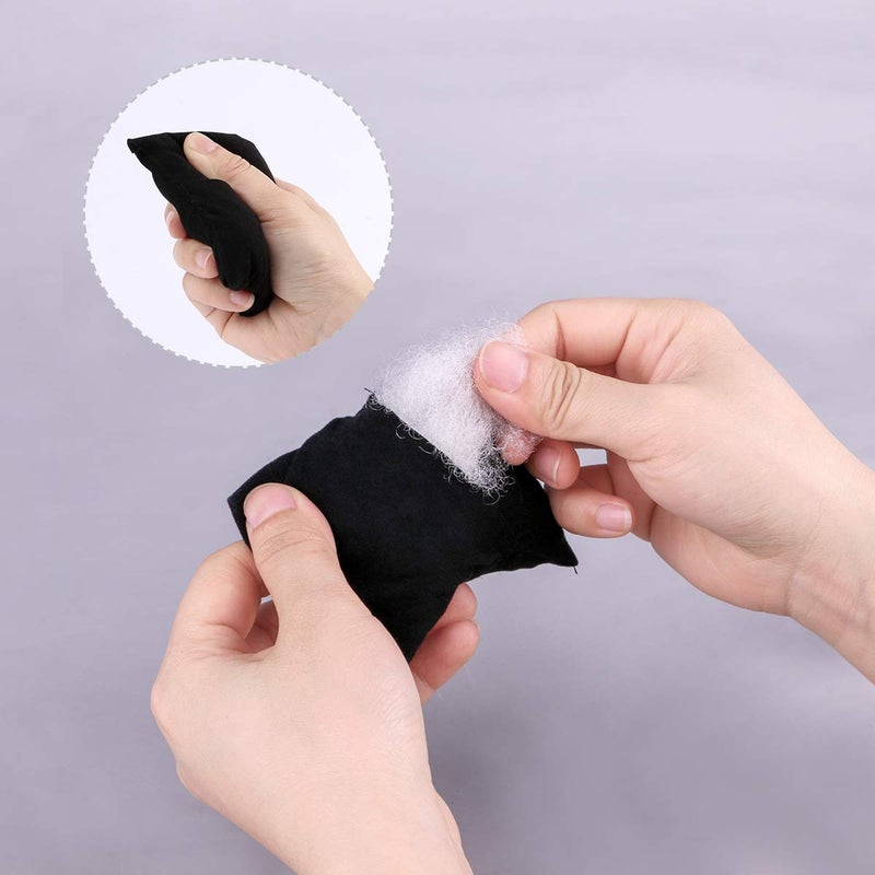 sdoot Watch Pillow, Velvet Watch Pillows for Box Bracelet Watch Pillow 20 Packs, Small Black Velvet Pillow 3.34'' x 2.95'', Jewelry Display Pillow Bracelet Bangle Cushions for Gift Box - Image 5