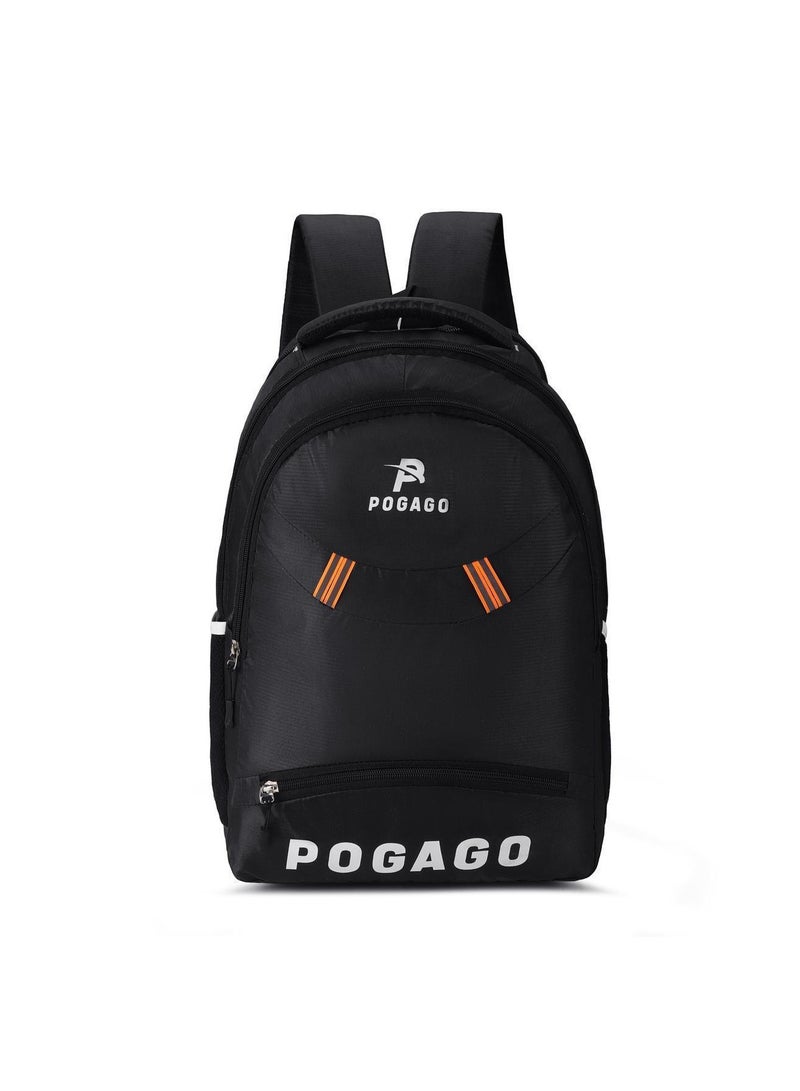Pogago Large Capacity Backpack for Men, Water-Resistant School & Travel Bag with Reflective Strip, Fits 15.6" Laptops - Image 5