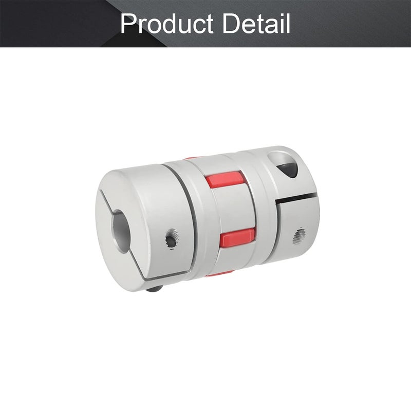 Fielect Shaft Coupling 12.7mm to 12.7mm Bore L66x40D Flexible Coupler Joint for Servo Stepped Motor - Image 4