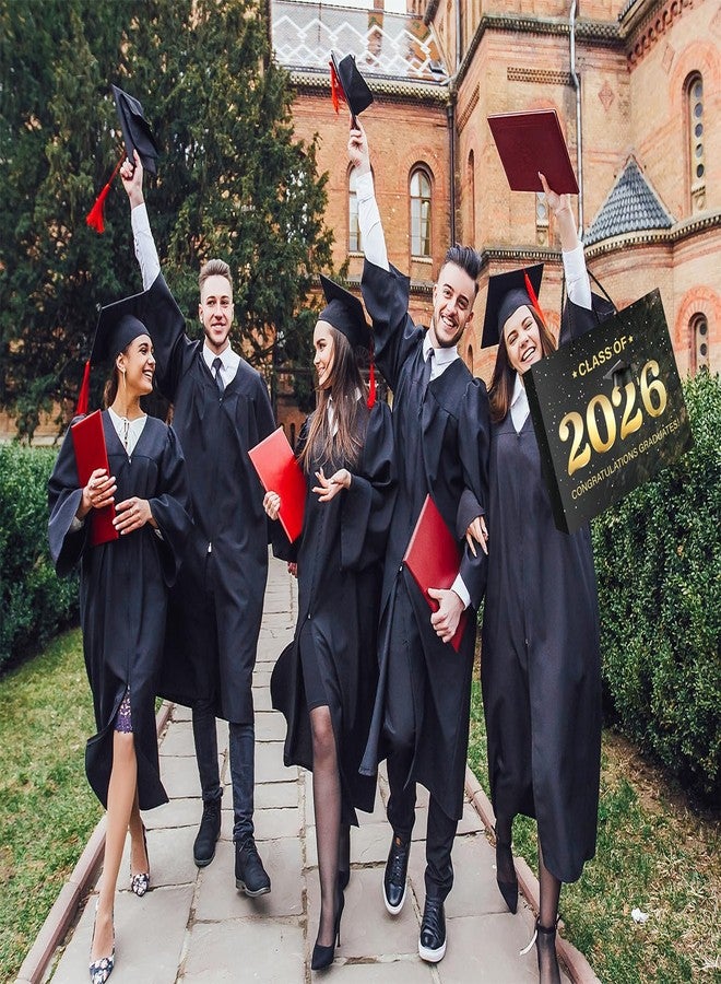 Linelglobal 2026 Graduation Gift Bag with Tissue Paper Large Congrat Grad 15.7" Black - Image 5