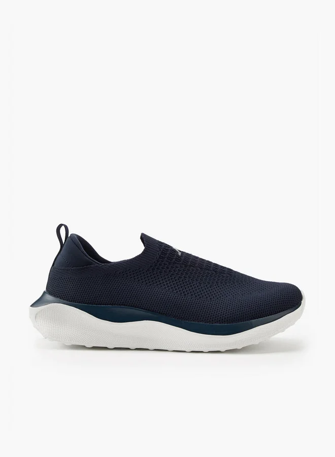 Kappa Men's Textured Slip-On Sports Shoes