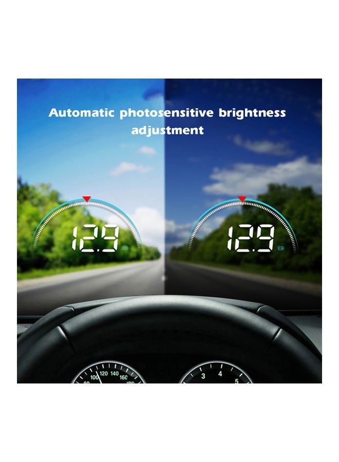 Intelligent Heads Up Display High Definition Refitted Speedometer For Automobile Vehicle Heads Up Display Car Digital Speedometer - Image 2