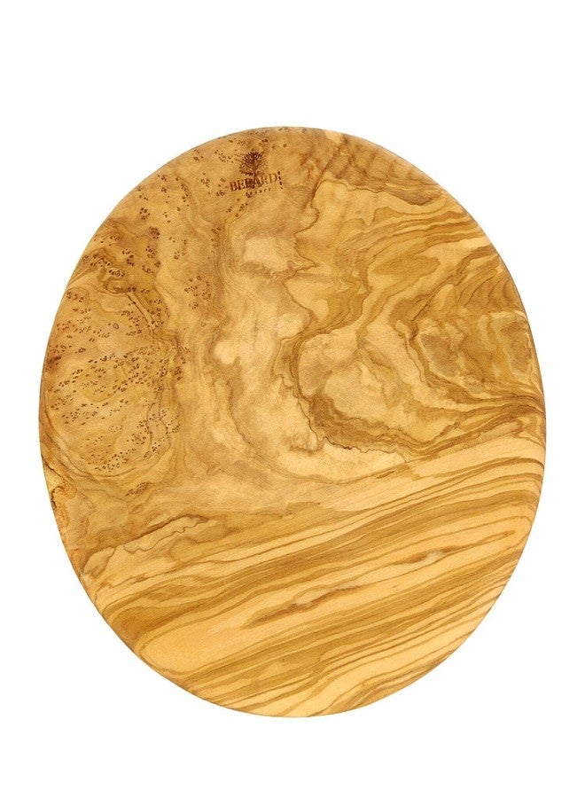 Berard Olive-Wood Handcrafted Round Cutting Board - Image 1