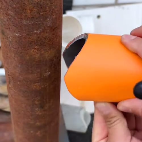 MCNULGUR Pipe Pro Cutting Guide Kit - Saddle Joint Pipe Cutting Layout Tool for Metal Fabrication, Welding, Insulation Cutting, Pipe Fitting, and DIY Projects ﻿ (Orange, DN20mm - DN200mm) - Image 3