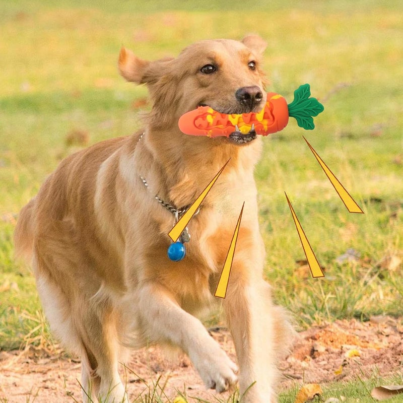KASTWAVE Connectable modular 2 Pack Carrot Dog Toy, Tough Rope Chew Toys for Pets, Interactive Bonding Games, Hand Dishwasher Washable, 15.8x5.1cm Sand resistant - Image 5