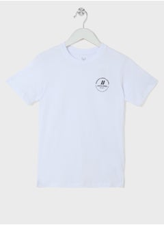 Jack & Jones Junior Youth Logo Crew Neck T-Shirt  - Image 1