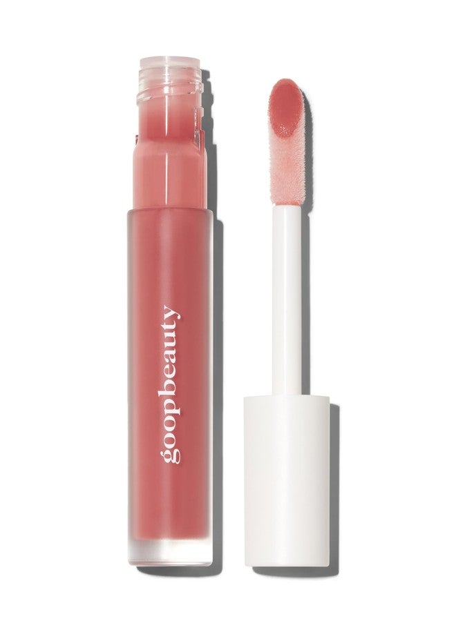 goop Beauty Hydra-Barrier Gel Gloss | Hydrating Lip Gloss to Moisturize & Plump Lips | Hyaluronic Acid & Vitamin E | Blossom - Sheer Petal Pink | 0.13 oz - Image 1