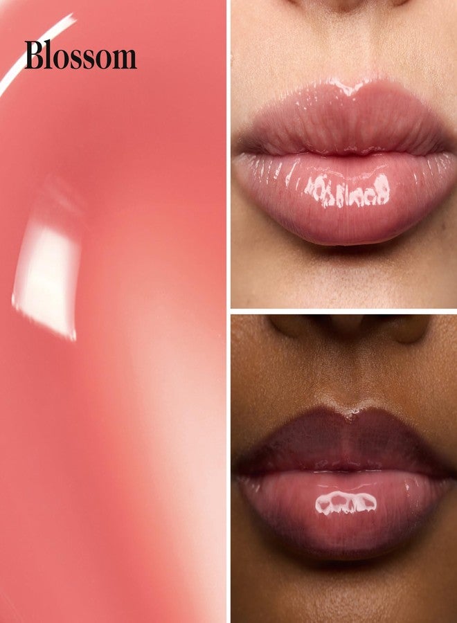 goop Beauty Hydra-Barrier Gel Gloss | Hydrating Lip Gloss to Moisturize & Plump Lips | Hyaluronic Acid & Vitamin E | Blossom - Sheer Petal Pink | 0.13 oz - Image 2
