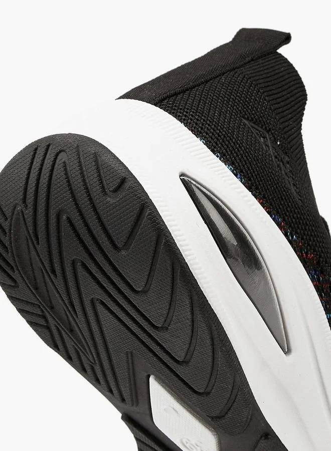 Oaklan by Shoexpress BLACK Textured Slip-On Sports Shoes for Women | Best Price UAE