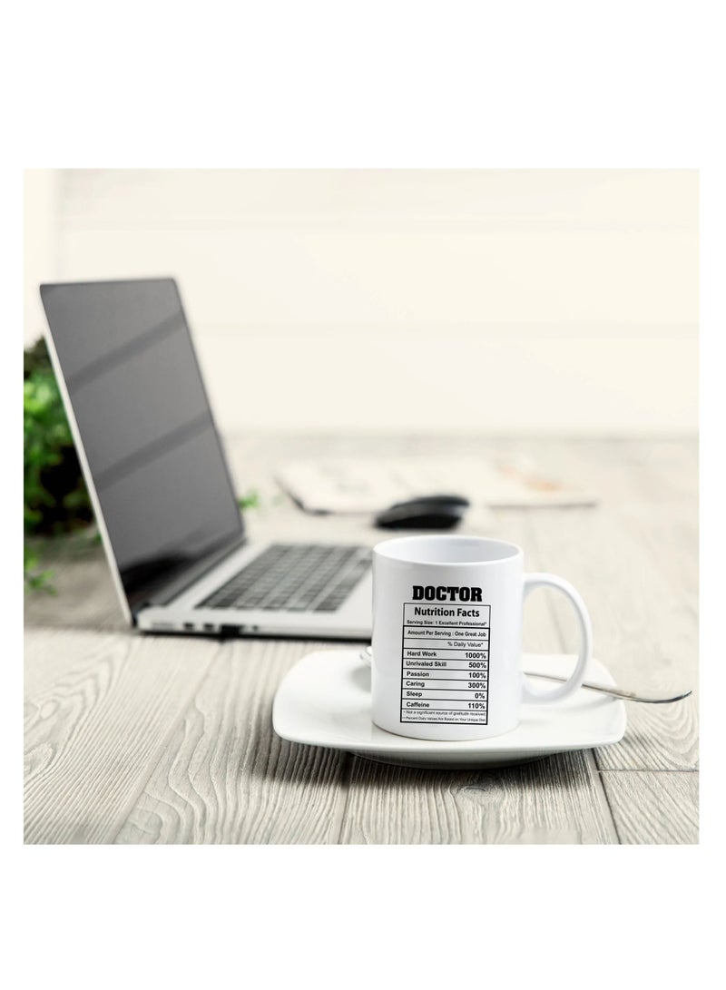 PRINTSHOP4ME Ceramic Mug to Celebrate Incredible Appreciation and Achievements Gifts for Doctors Design 5 - Image 4